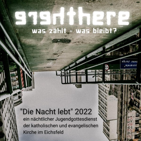 Titelbild: Die Nacht lebt: "here & there: was zählt - was bleibt?"