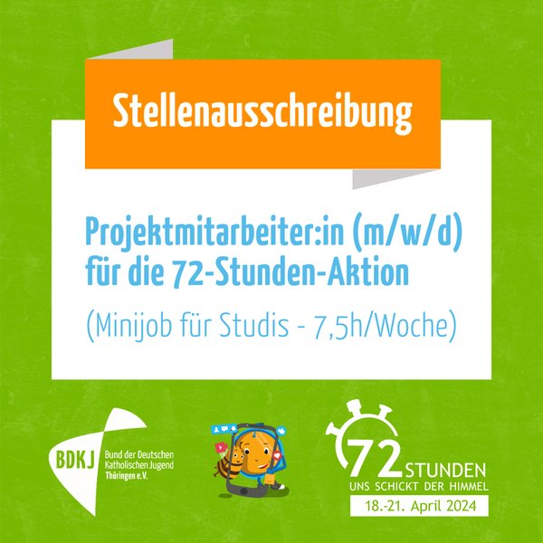 Titelbild: Projektsstelle 72-Stunden-Aktion