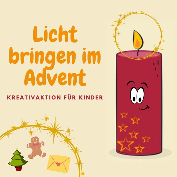 Titelbild: Licht bringen im Advent