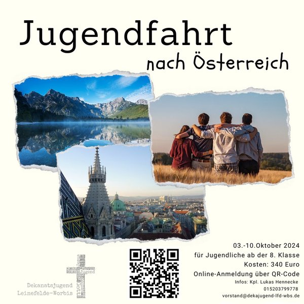 Jugendfahrt der Dekanatsjugend Leinefelde-Worbis nach Österreich