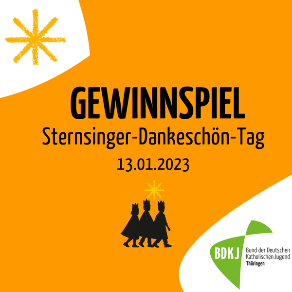 Sternsinger-Dankeschön-Tag (Gewinnspiel)